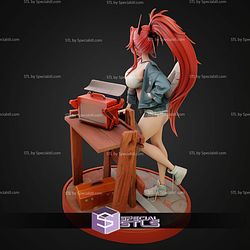 Redhood Retro Day Nikke 284mm STL Files