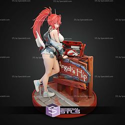 Redhood Retro Day Nikke 284mm STL Files