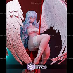 Rei Ayanami Evangelion Angel STL Files