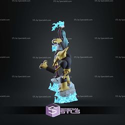 Sabrina And Alakazam Pokemon ALT STL Files