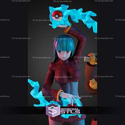 Sabrina And Alakazam Pokemon STL Files