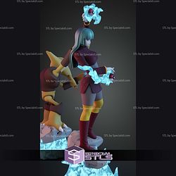 Sabrina And Alakazam Pokemon STL Files