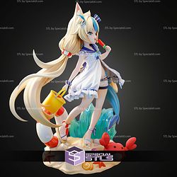 Sameko Saba Mack The Fish Girl 210mm STL Files