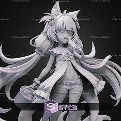 Sameko Saba Mack The Fish Girl 210mm STL Files