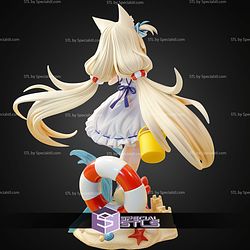 Sameko Saba Mack The Fish Girl 210mm STL Files