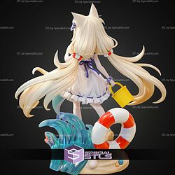 Sameko Saba Mack The Fish Girl 210mm STL Files