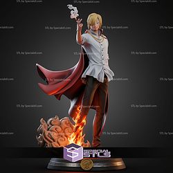 Sanji And Fire 1 6 STL Files