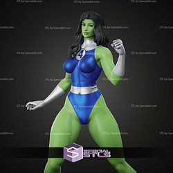 She Hulk Fantastic 4 STL Files