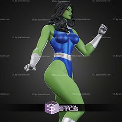 She Hulk Fantastic 4 STL Files