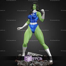She Hulk Fantastic 4 STL Files