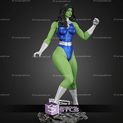 She Hulk Fantastic 4 STL Files
