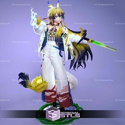 Shu Arknights 200mm STL Files