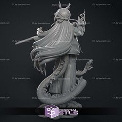 Shu Arknights 200mm STL Files