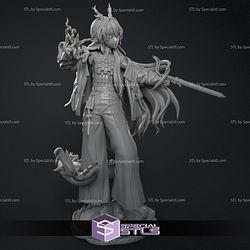 Shu Arknights 200mm STL Files