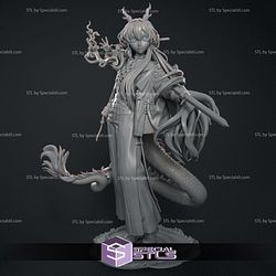 Shu Arknights 200mm STL Files