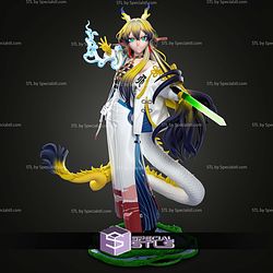 Shu Arknights 200mm STL Files