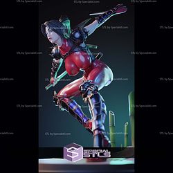 Soulcalibur Taki In Action STL Files