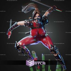Soulcalibur Taki In Action STL Files