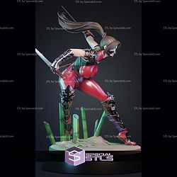 Soulcalibur Taki In Action STL Files