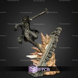 Spider Noir In Fire 236mm STL Files