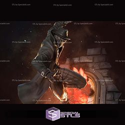 Spider Noir In Fire 236mm STL Files