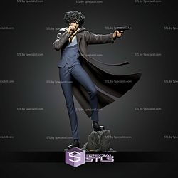 Spike Spiegel Pointing Gun STL Files