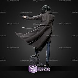 Spike Spiegel Pointing Gun STL Files