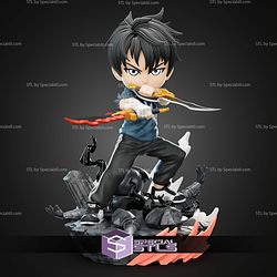 Sung Jin Woo Battle Chibi Solo Leveling STL Files