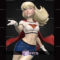 Supergirl Animated Series STL Files