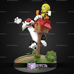 Sylvester And Tweety STL Files