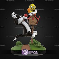 Sylvester And Tweety STL Files