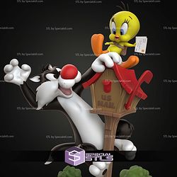 Sylvester And Tweety STL Files