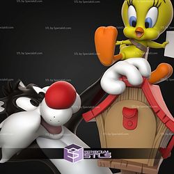 Sylvester And Tweety STL Files