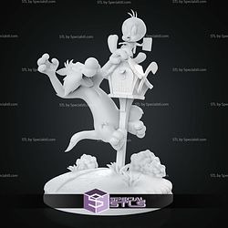 Sylvester And Tweety STL Files