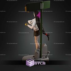 Tifa Final Fantasy Kick Pose STL Files
