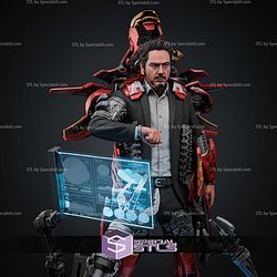 Tony Stark Control Panel 397mm STL Files