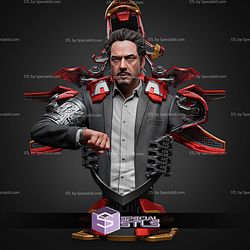 Tony Stark Control Panel Bust 170mm STL Files
