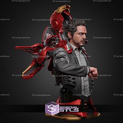Tony Stark Control Panel Bust 170mm STL Files