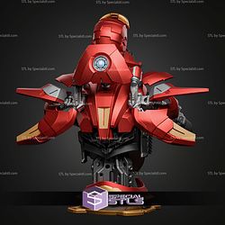 Tony Stark Control Panel Bust 170mm STL Files