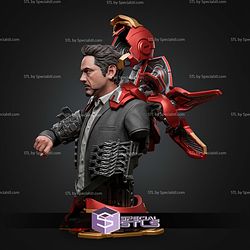Tony Stark Control Panel Bust 170mm STL Files