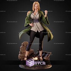 Tsunade Senju Roof Base STL Files