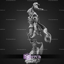 Valeera From World Of Warcraft 299mm STL Files