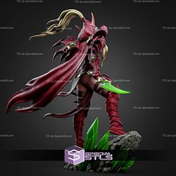 Valeera From World Of Warcraft 299mm STL Files