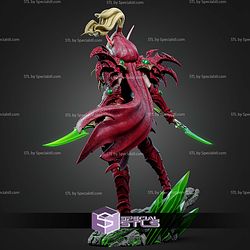 Valeera From World Of Warcraft 299mm STL Files