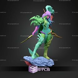 Valeera From World Of Warcraft 299mm STL Files