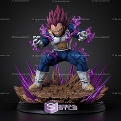 Vegeta Ultra Ego The Prince Saiyans STL Files
