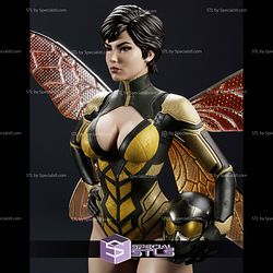 Wasp Janet Van Dyne STL Files