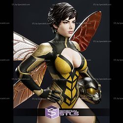 Wasp Janet Van Dyne STL Files