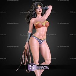 Wonder Woman Beach 200mm STL Files