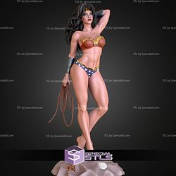 Wonder Woman Beach 200mm STL Files
